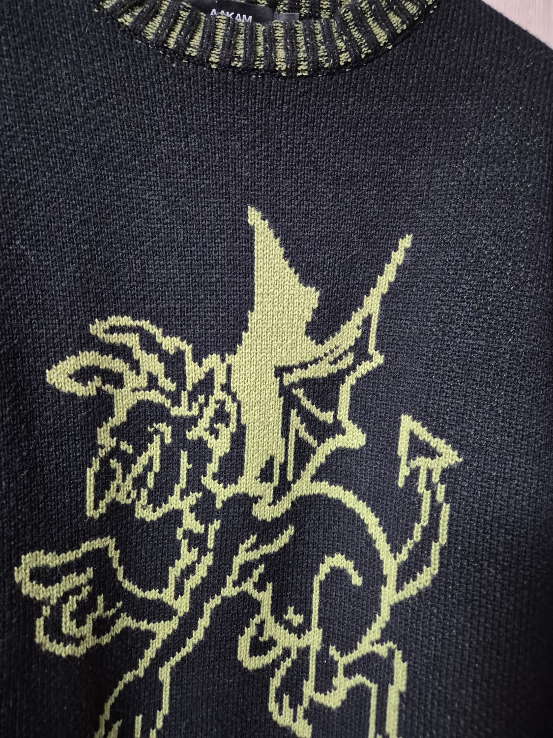 아캄 니트 스웨터 데빌니트 1사이즈 상품이미지6