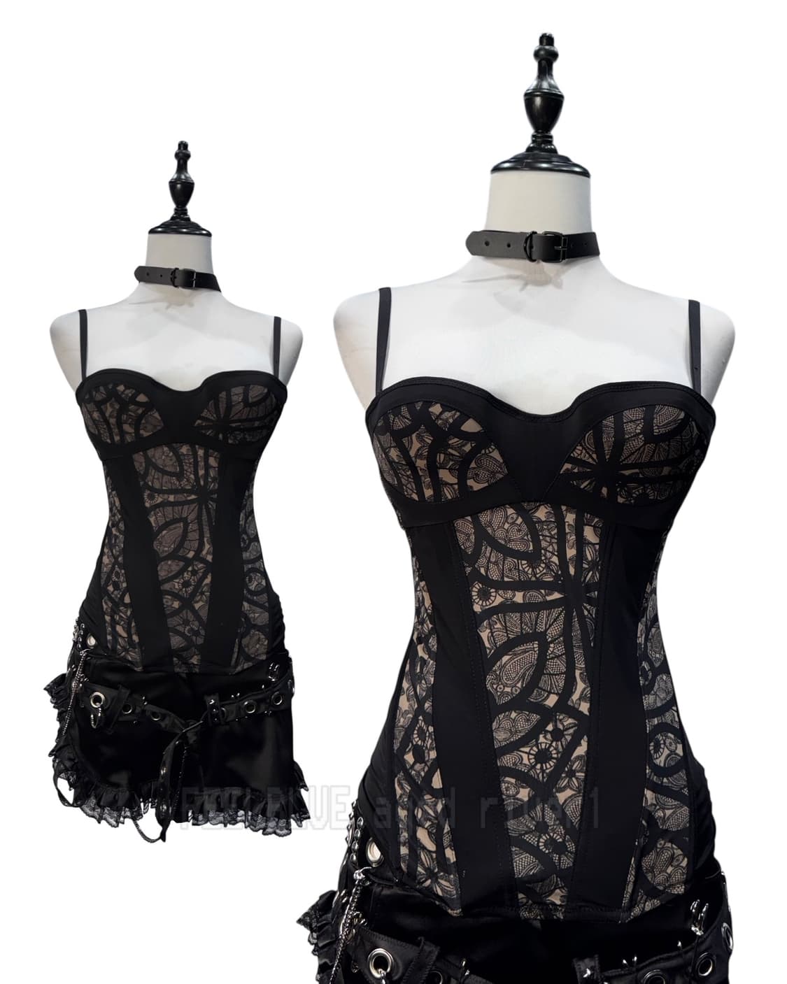 Pattern Bustier Corset 상품이미지1