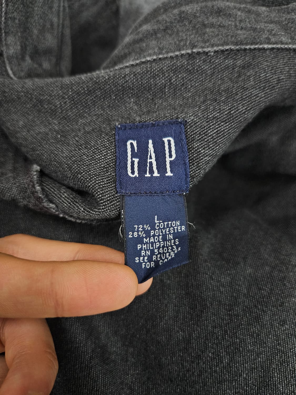 GAP 웨스턴 트윈 플랩 포켓 데님 셔츠 급처 상품이미지5