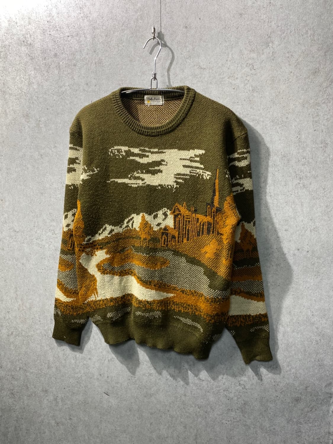 [L] 90s Vintage 일본 빈티지 울 니트 재팬 메이드 상품이미지1