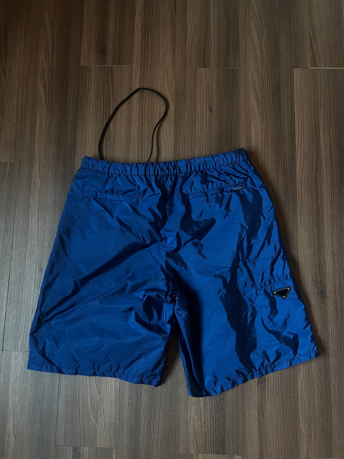 프라다 리나일론 블루 팬츠 (xl) 상품이미지1