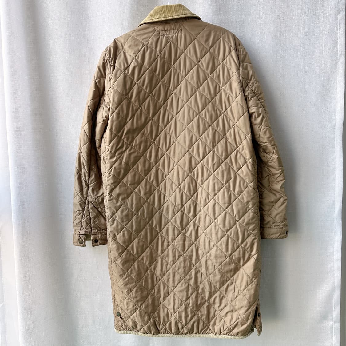 랄프로렌 퀼팅 코트 자켓 베이지 S 상품이미지8