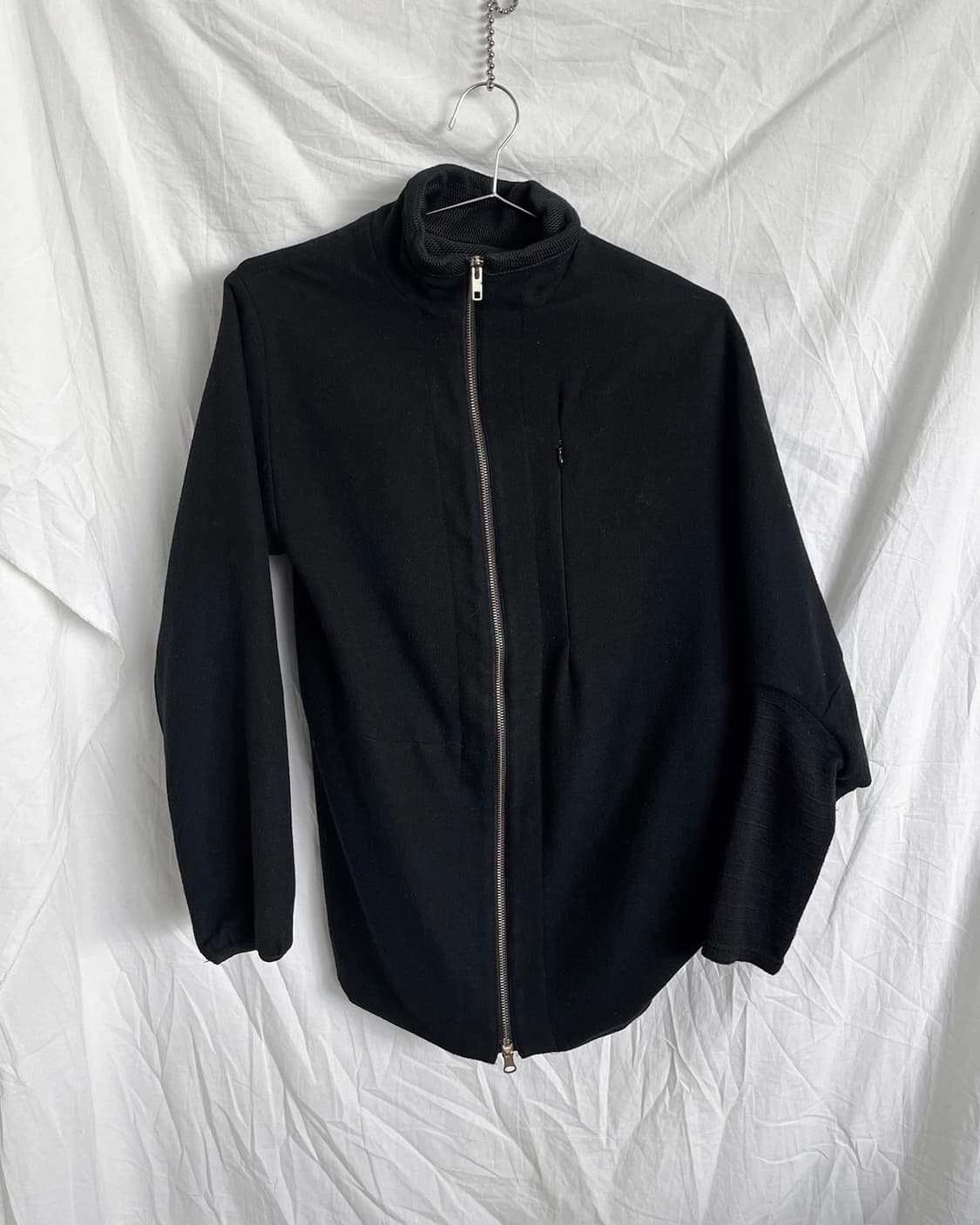 gomme 언밸런스 드레이프 울 집업 자켓 상품이미지1