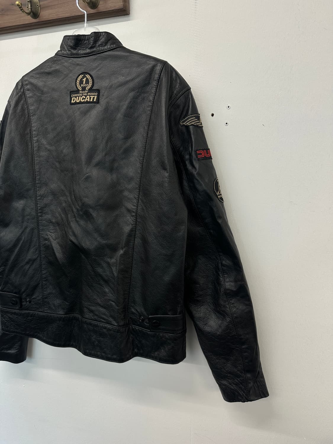 46)DUCATI × DAINESE 2007 벨롭 레더 자켓 상품이미지5