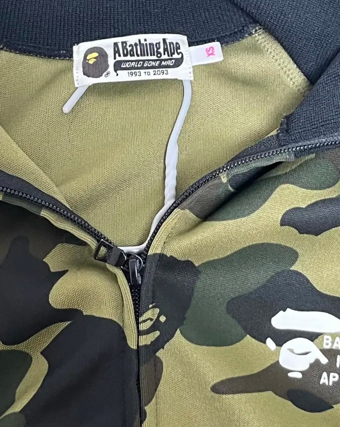 베이프 bape abc 카모 져지 트랙탑 택포 상품이미지3