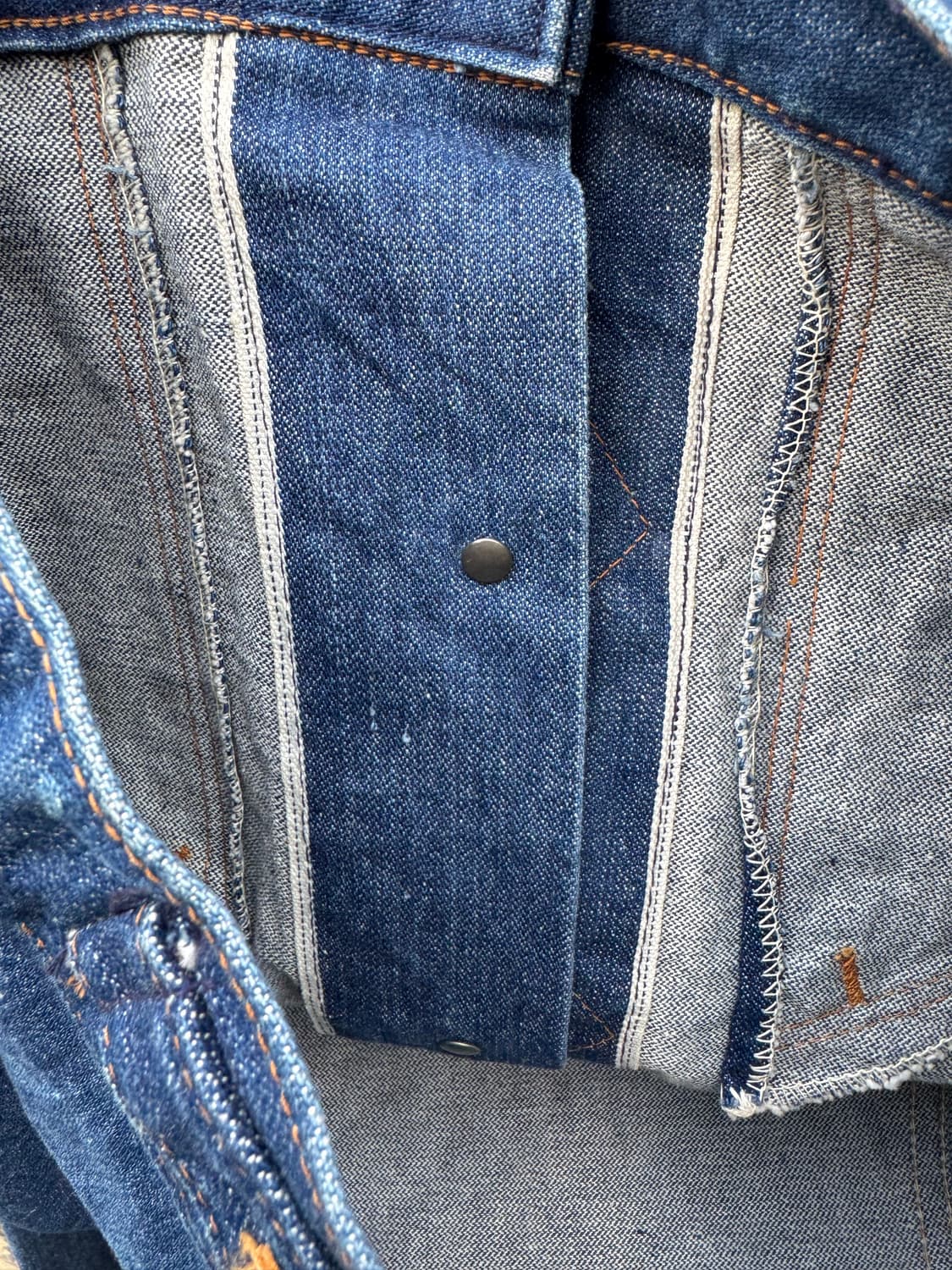 60~70s 메버릭 블루벨 랭글러 빈티지 웨스턴 데님 트러커 자켓 40 상품이미지6