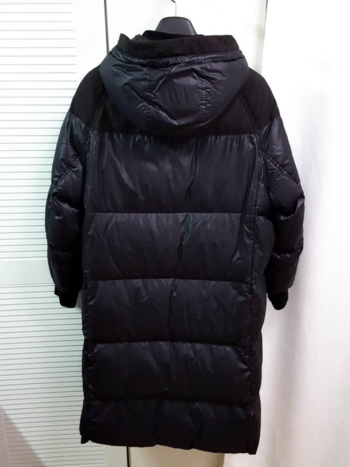 빈폴 남성 다운 롱패딩 블랙 상품이미지3