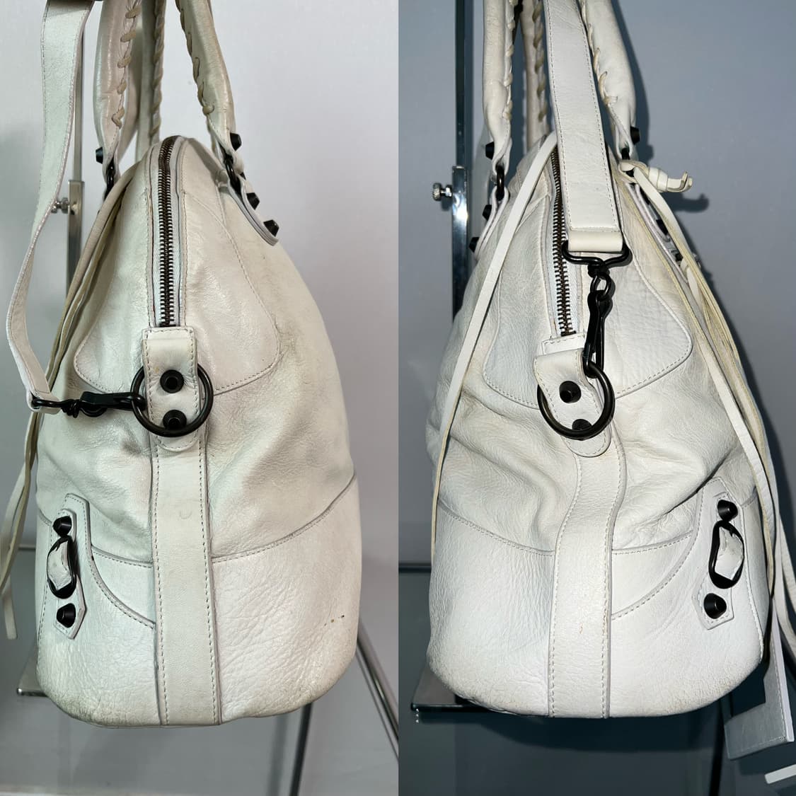 발렌시아가 자이언트 보울러 모터백 상품이미지6