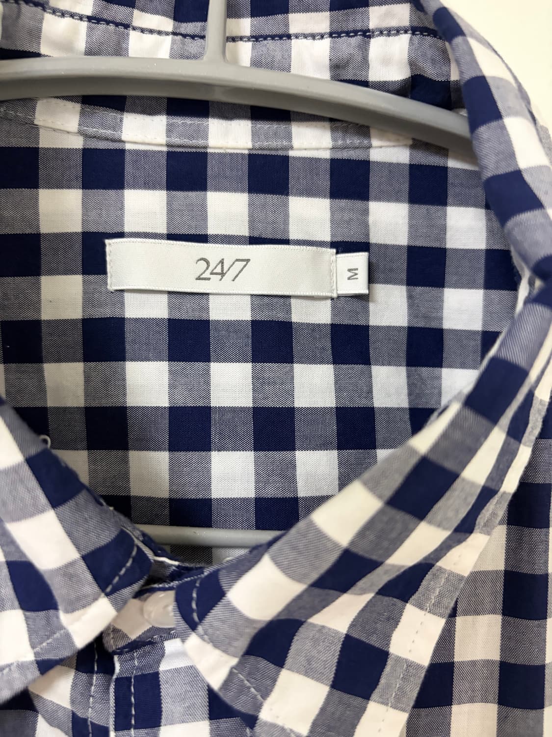 247 시리즈 체크셔츠 상품이미지2
