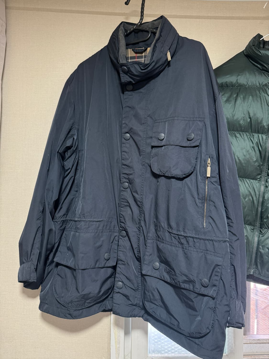 Barbour 바버 웨더 비데일 L사이즈 나일론 상품이미지2