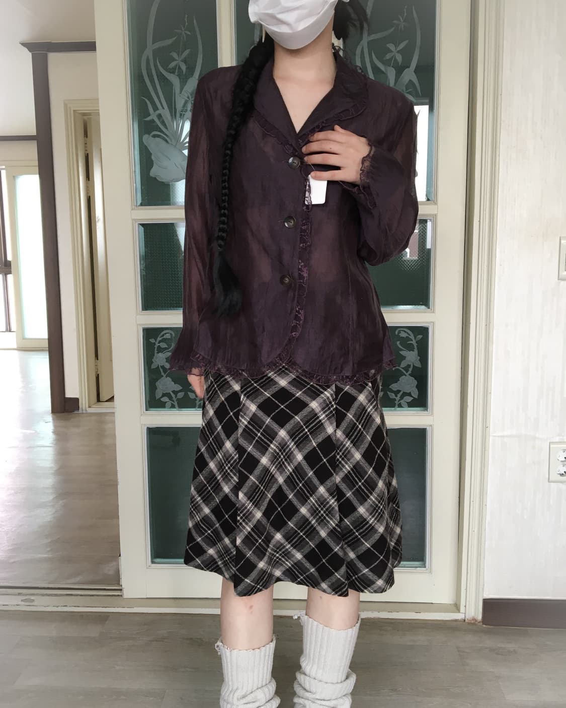 Lace trimming jacket 상품이미지8