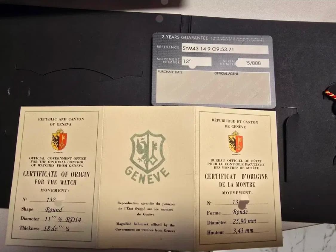 로저드뷔 43mm  SYM43 풀셋입니다로저드뷔 43mm  SYM43 풀 상품이미지8