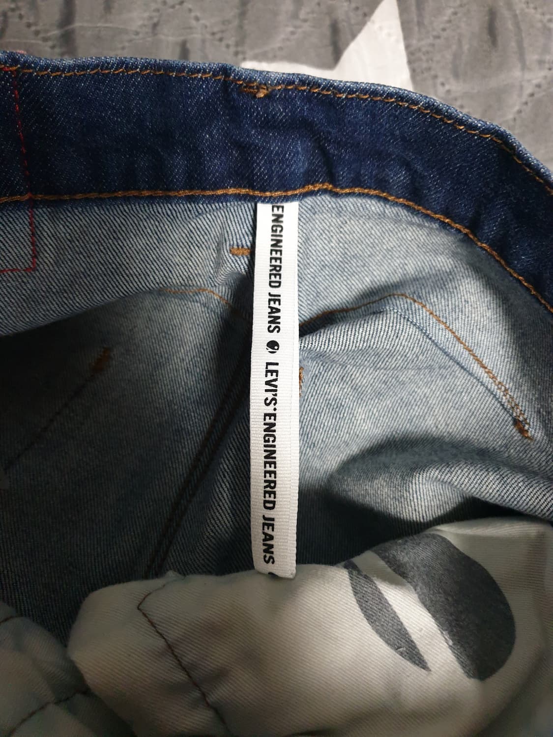 리바이스 슬림핏 엔지니어드 LEJ 502 스판 커브드 데님 팬츠 (28) 상품이미지5