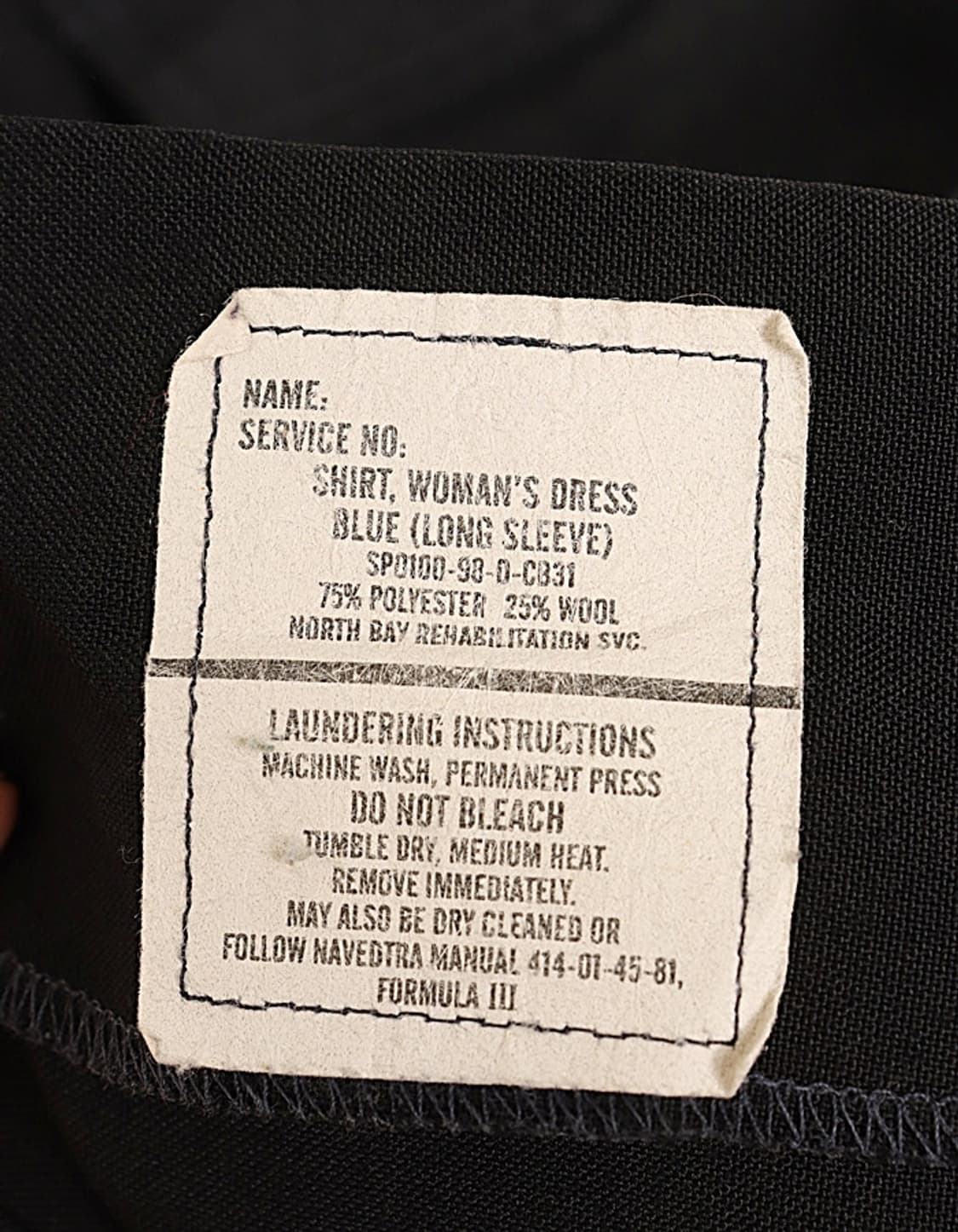 U.S NAVY Womans Dress Shirts 상품이미지10