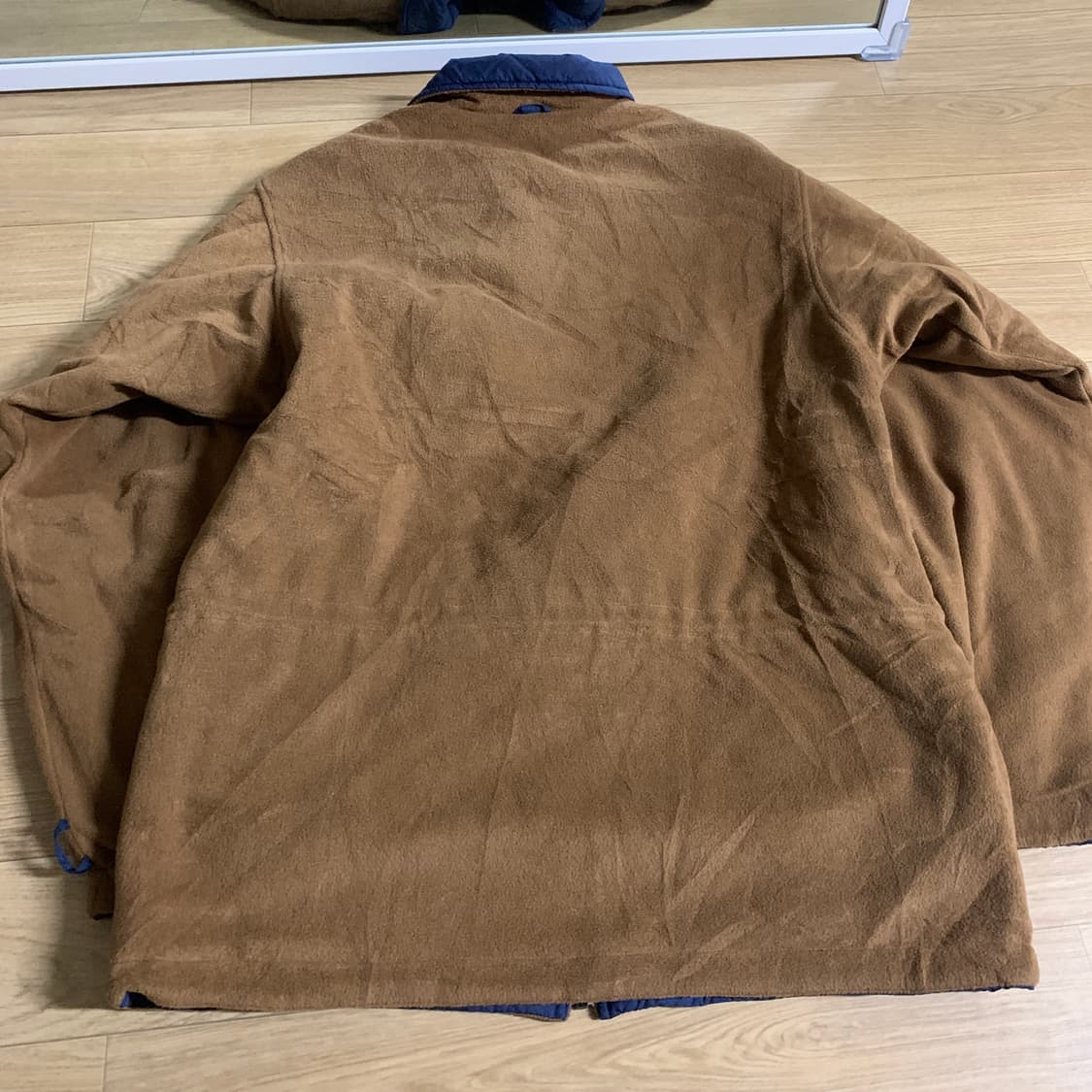 100)L.L.bean 엘엘빈 양면 퀼팅 후리스 자켓 상품이미지4