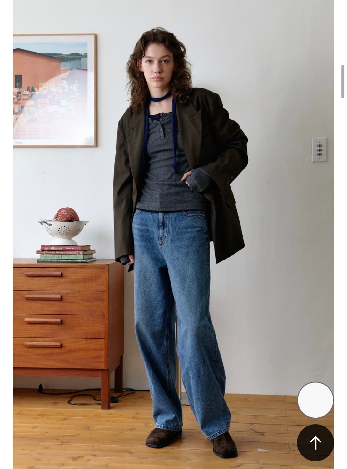 브렌다브랜든서울 peaked lapel double jacket 상품이미지7