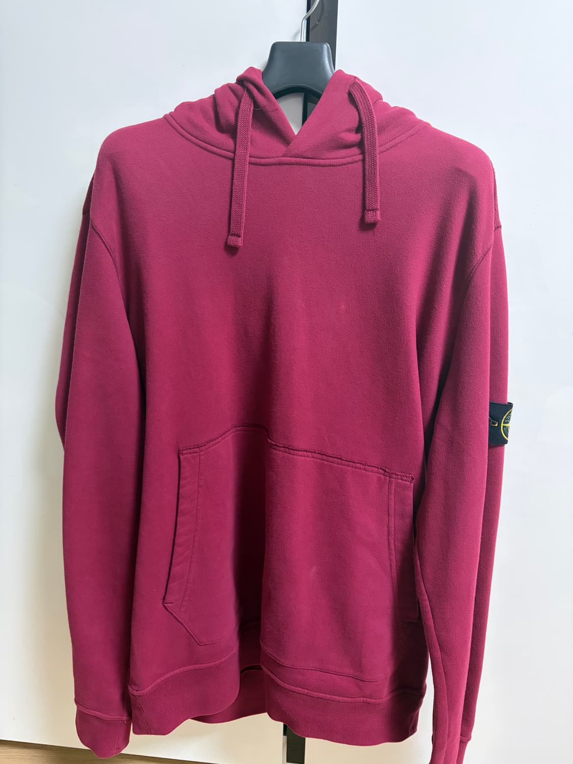 [xxl]스톤아일랜드 버건디 후드티 상품이미지1