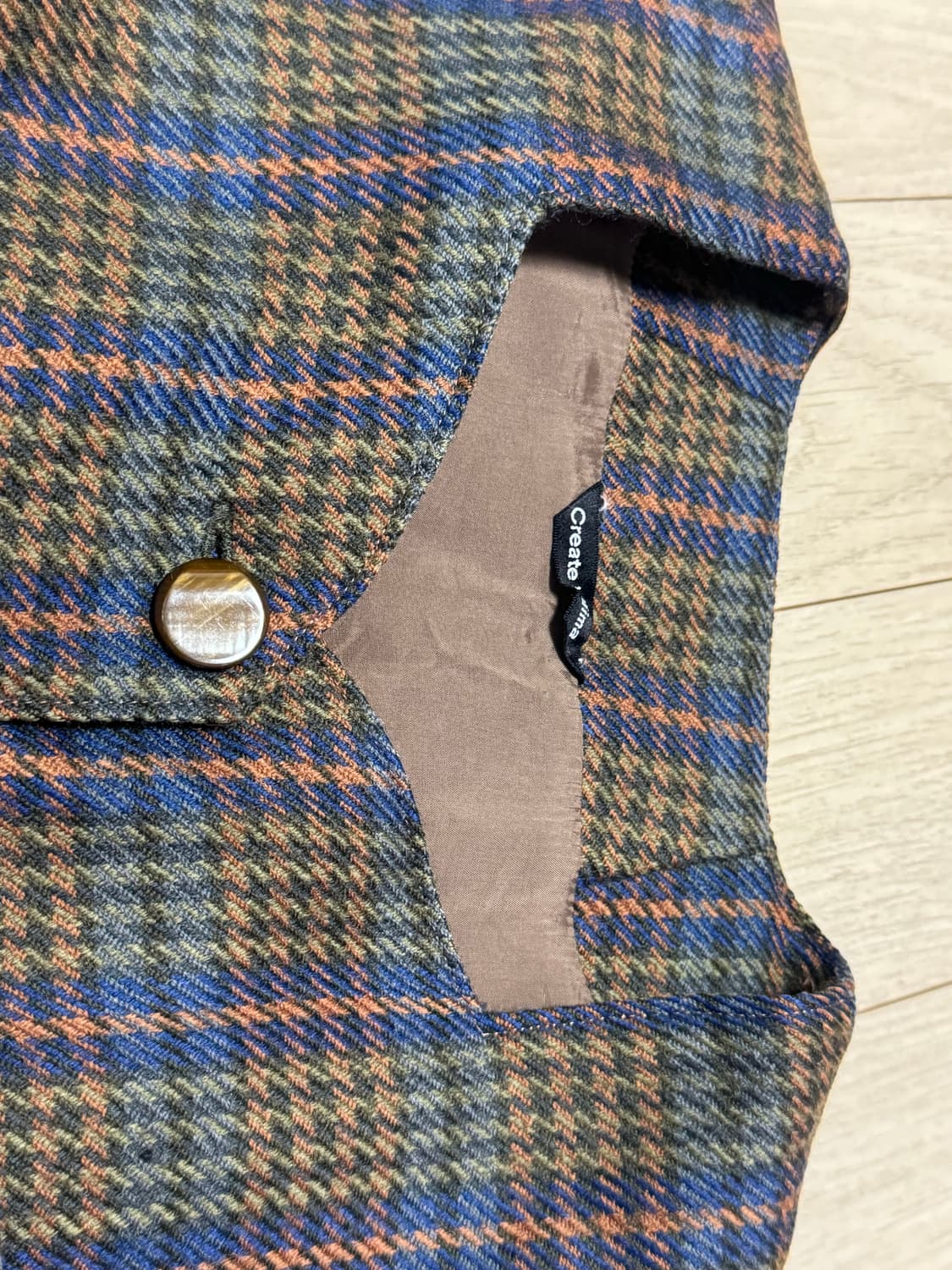 JPN Vintage 체크원피스 상품이미지5