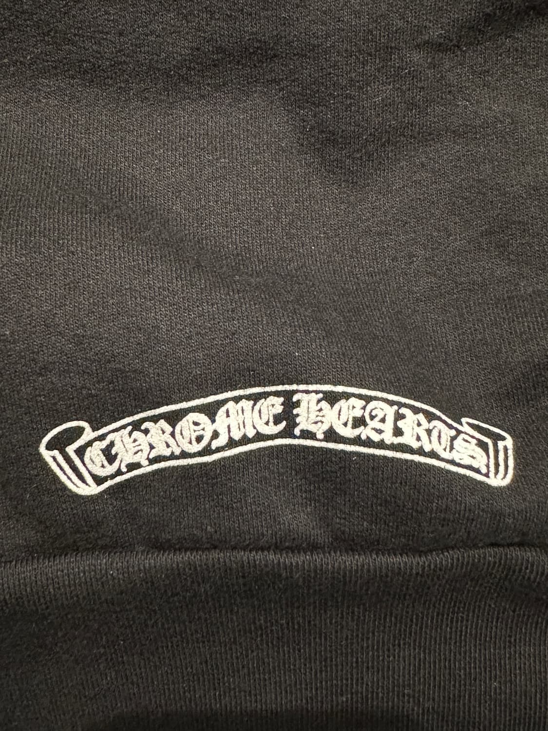 크롬하츠 홀스슈 플로랄 후드티 블랙 L 상품이미지10