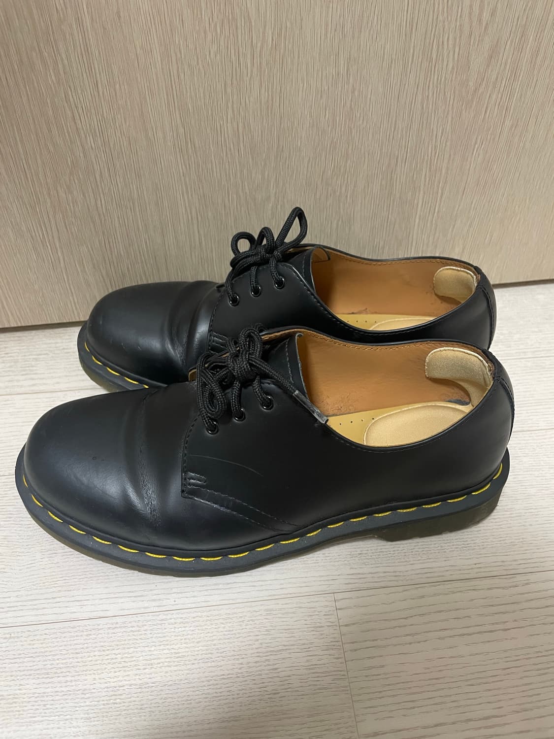 닥터마틴 1461 스무스 블랙 270 판매합니다 상품이미지2