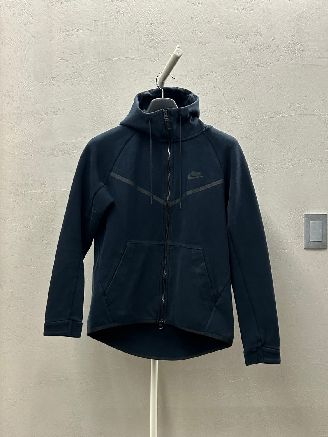 나이키 테크 플리스 후드집업 네이비 상품이미지2