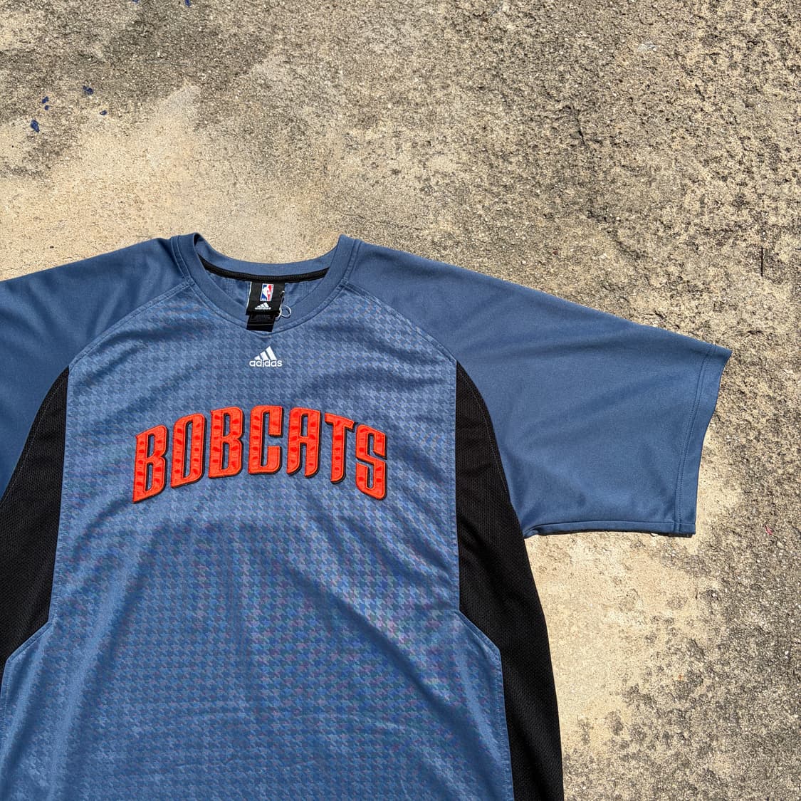 아디다스 NBA Charlotte Bobcats 빈티지 반팔티 XL 상품이미지2