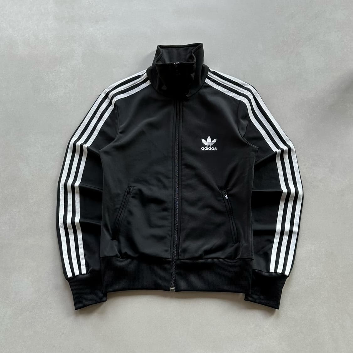 [S]아디다스 여성 파이어버드 블랙 트랙탑 져지 상품이미지1