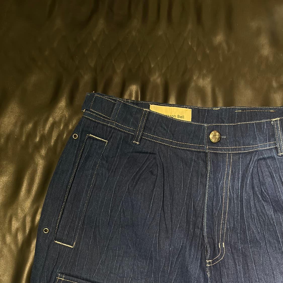 앤더슨벨 포켓 데님 카고 팬츠 상품이미지7