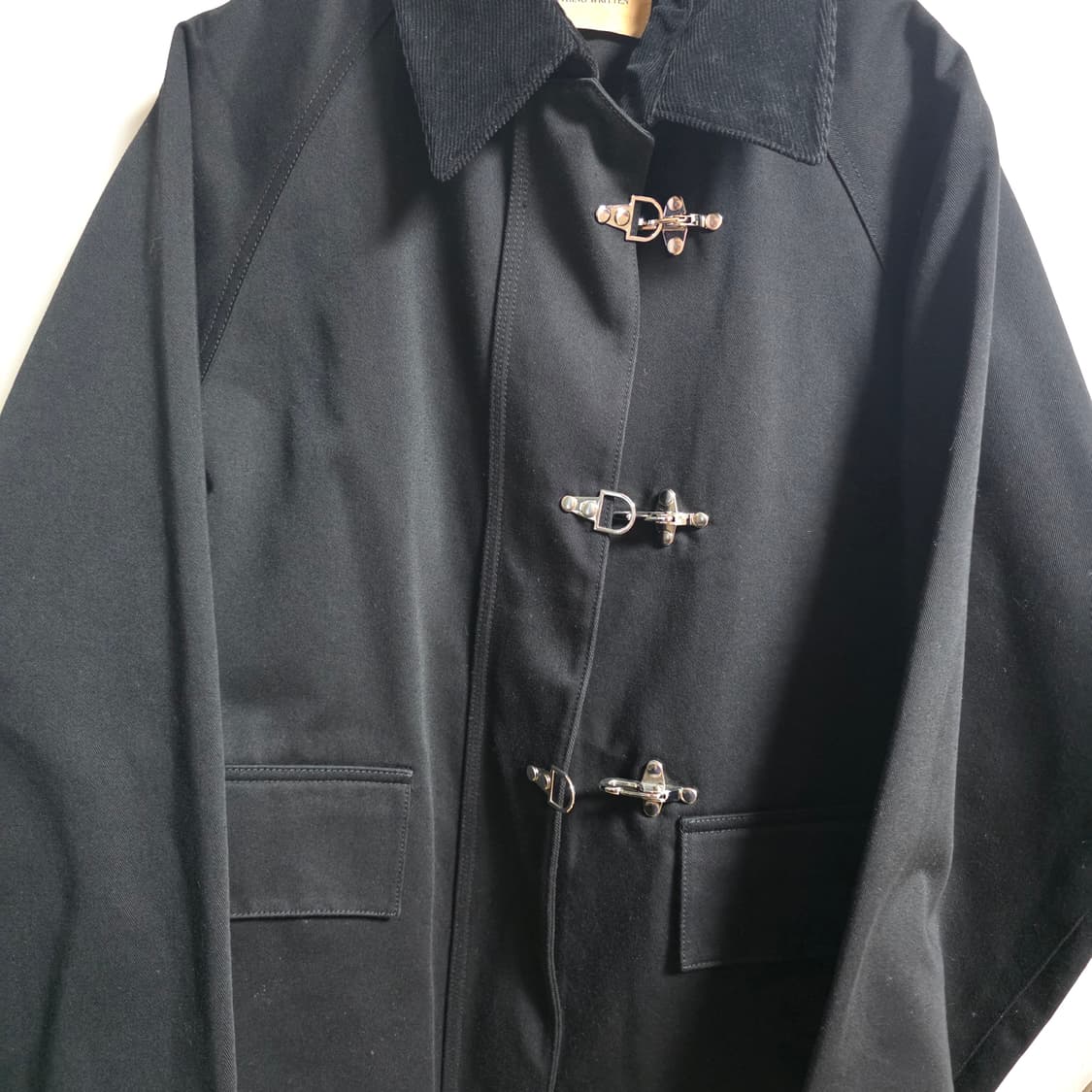 낫띵리튼 파이어맨 자켓 nothing written fireman 바버 상품이미지3