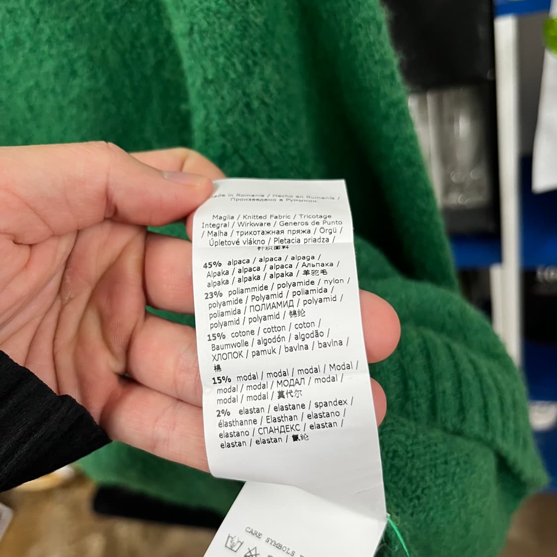 막스마라 위켄드 알파카 니트 XS 상품이미지5