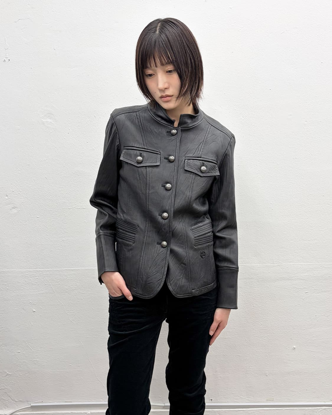 카스텔 바작 나폴레옹 레더 자켓 상품이미지1