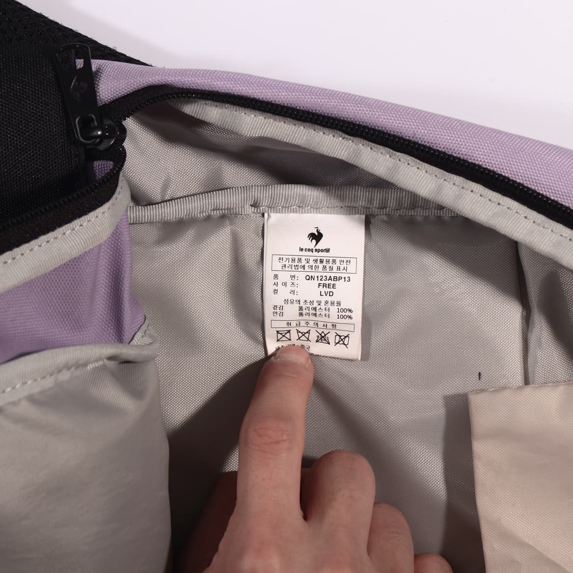 르꼬끄 로고 백팩 B264 상품이미지4