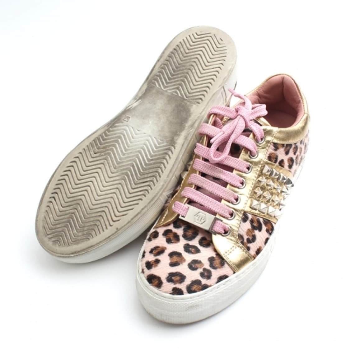 필립 플레인 레오파드 송치 스니커즈 36 상품이미지3