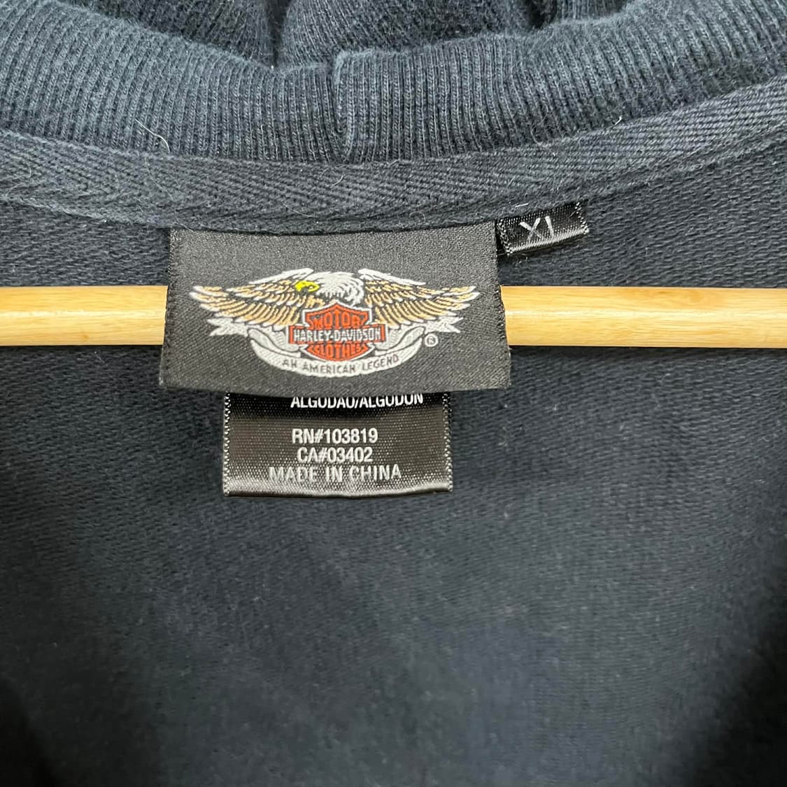 할리데이비슨 y2k 펑크 걸즈 후드집업 대대장 져지(XL) 상품이미지6