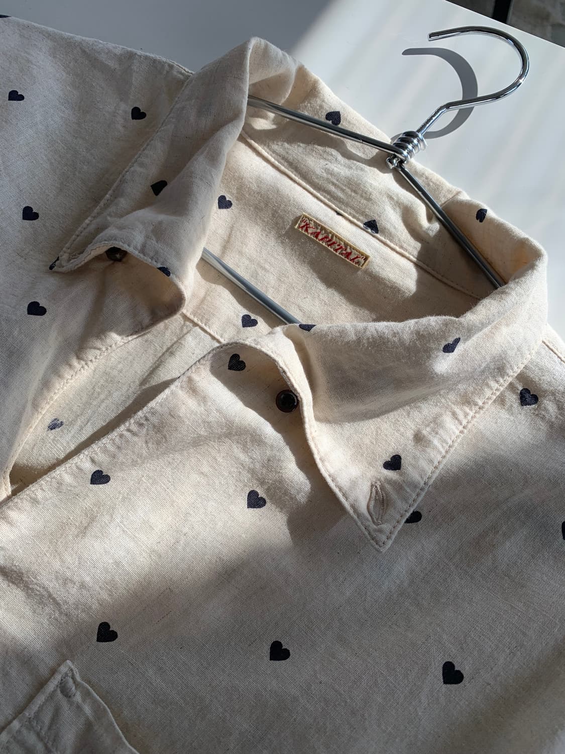 Kapital 캐피탈 하트 린넨 셔츠 상품이미지3