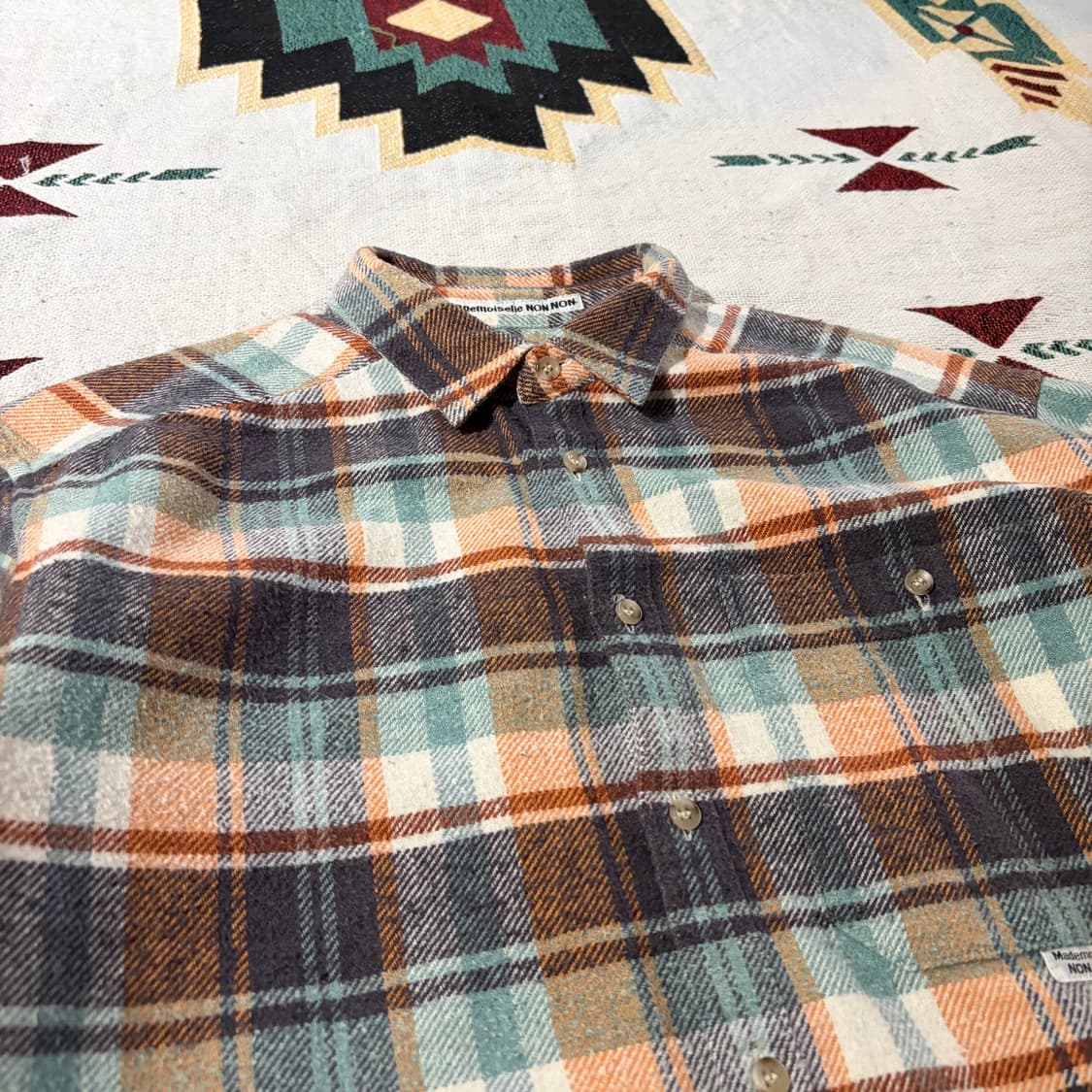 Mademoiselle Non Non Flannel Shirts 상품이미지4