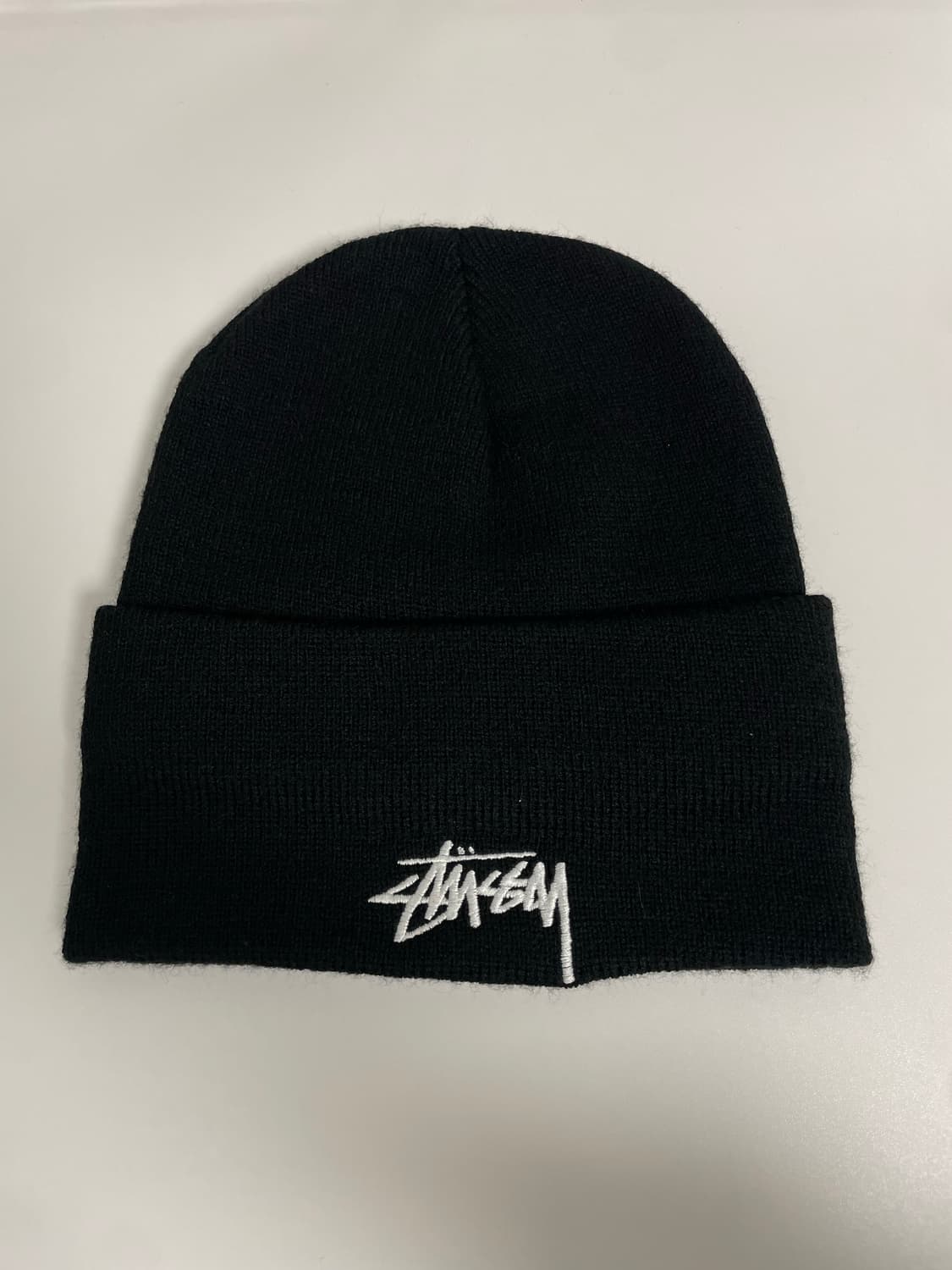 스투시 x 아워레가시 음양 비니 블랙 팝니다 상품이미지1