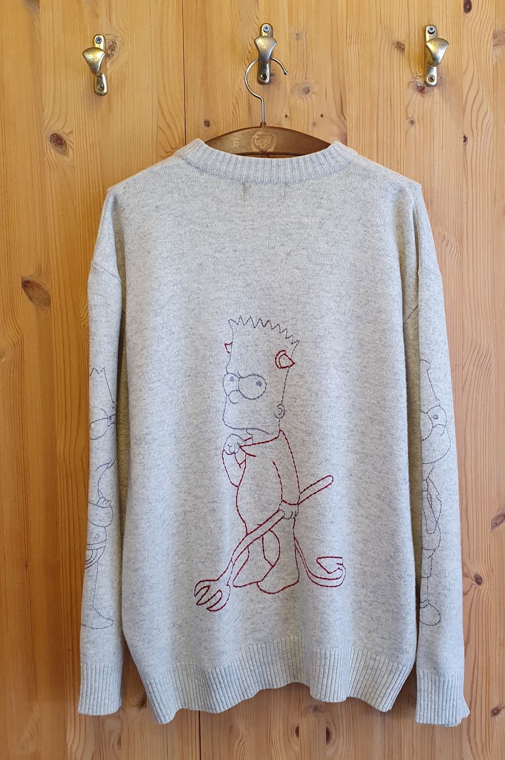 100.아이스버그 심슨니트(공용) 상품이미지2