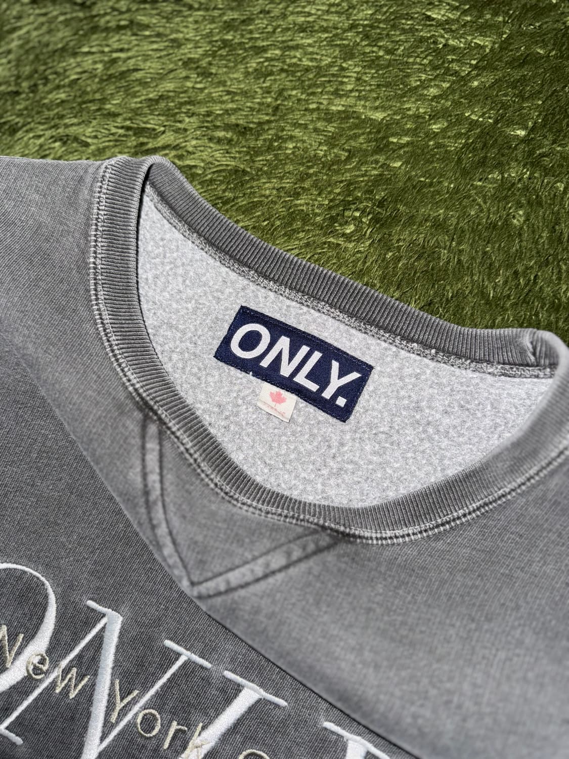 [M] ONLY NY 온리 뉴욕 Made in Canada 다잉 스웻셔츠 상품이미지4