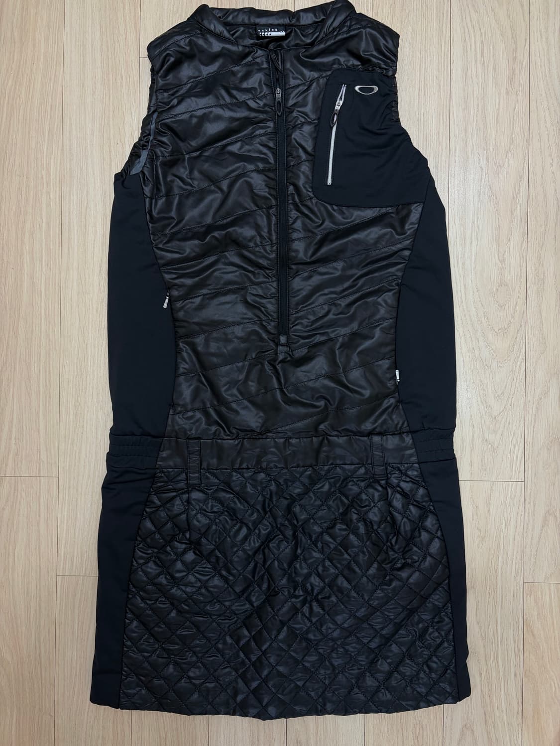 오클리 y2k 일본판 올드스쿨 누빔패딩 원피스 M 최종가 상품이미지1