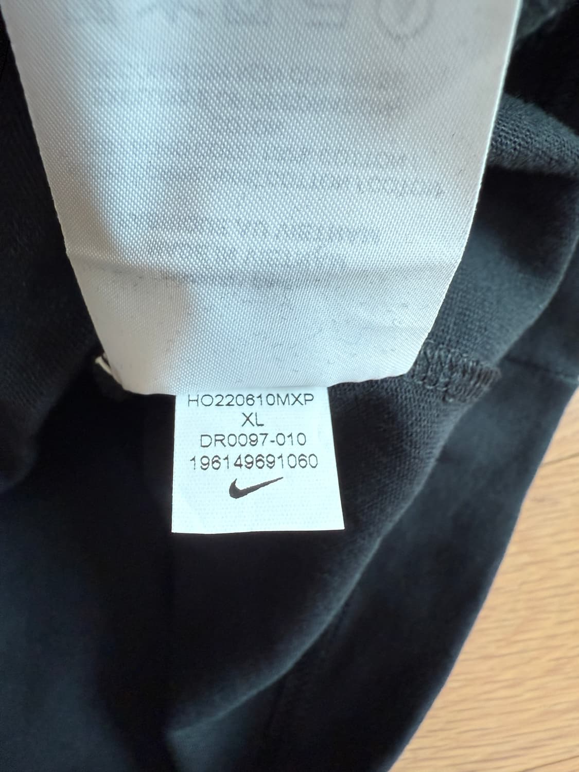 [XL] 나이키 피스마이너스원 피마원 롱슬리브 긴팔 티셔츠 블랙 지디 상품이미지5