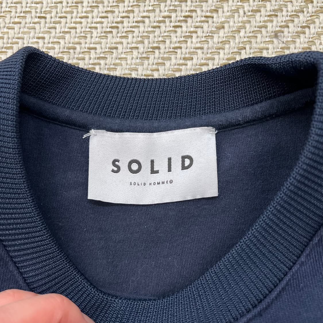 솔리드옴므 레이어드 스웻셔츠 r2288 상품이미지5