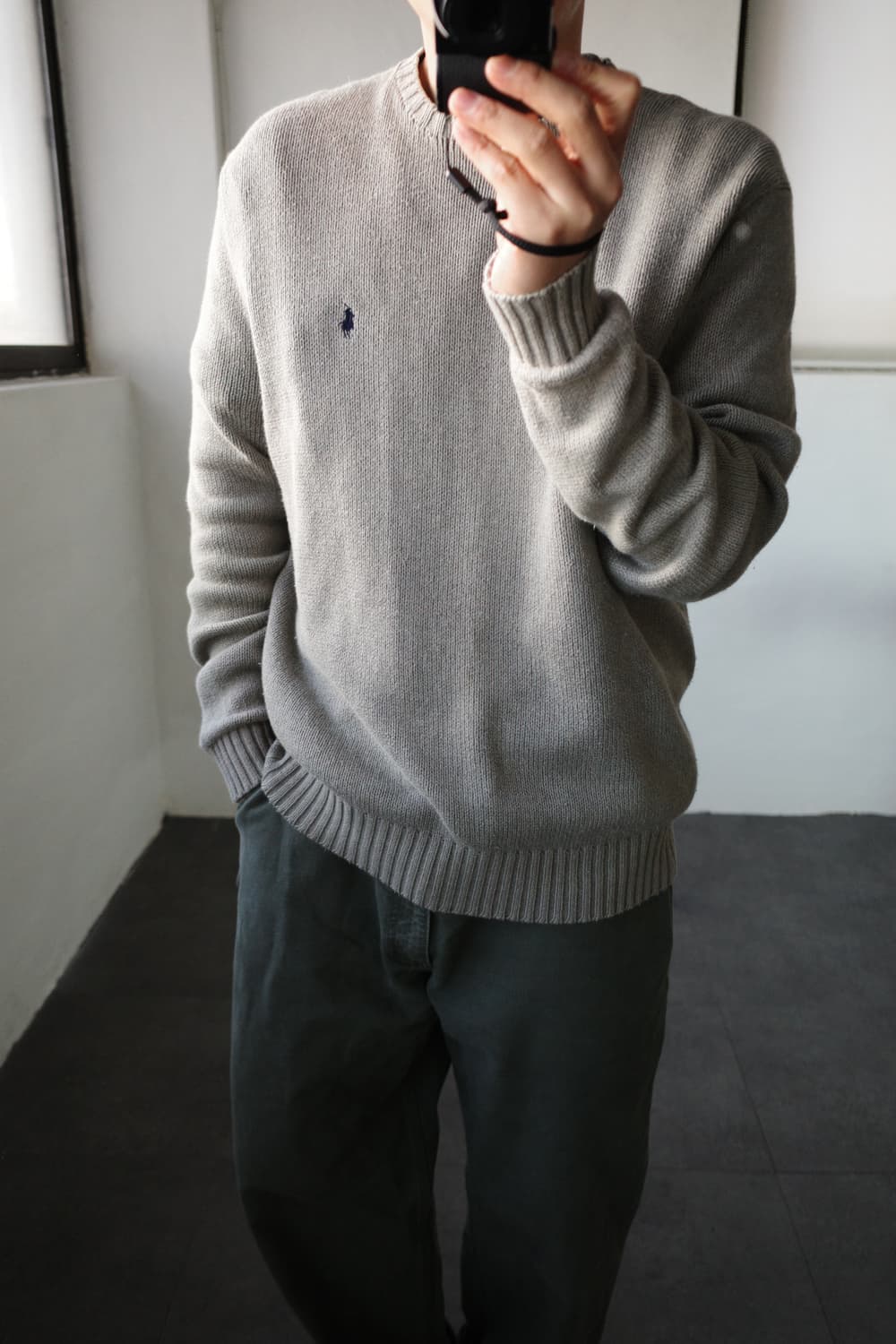 폴로 코튼 니트  상품이미지2