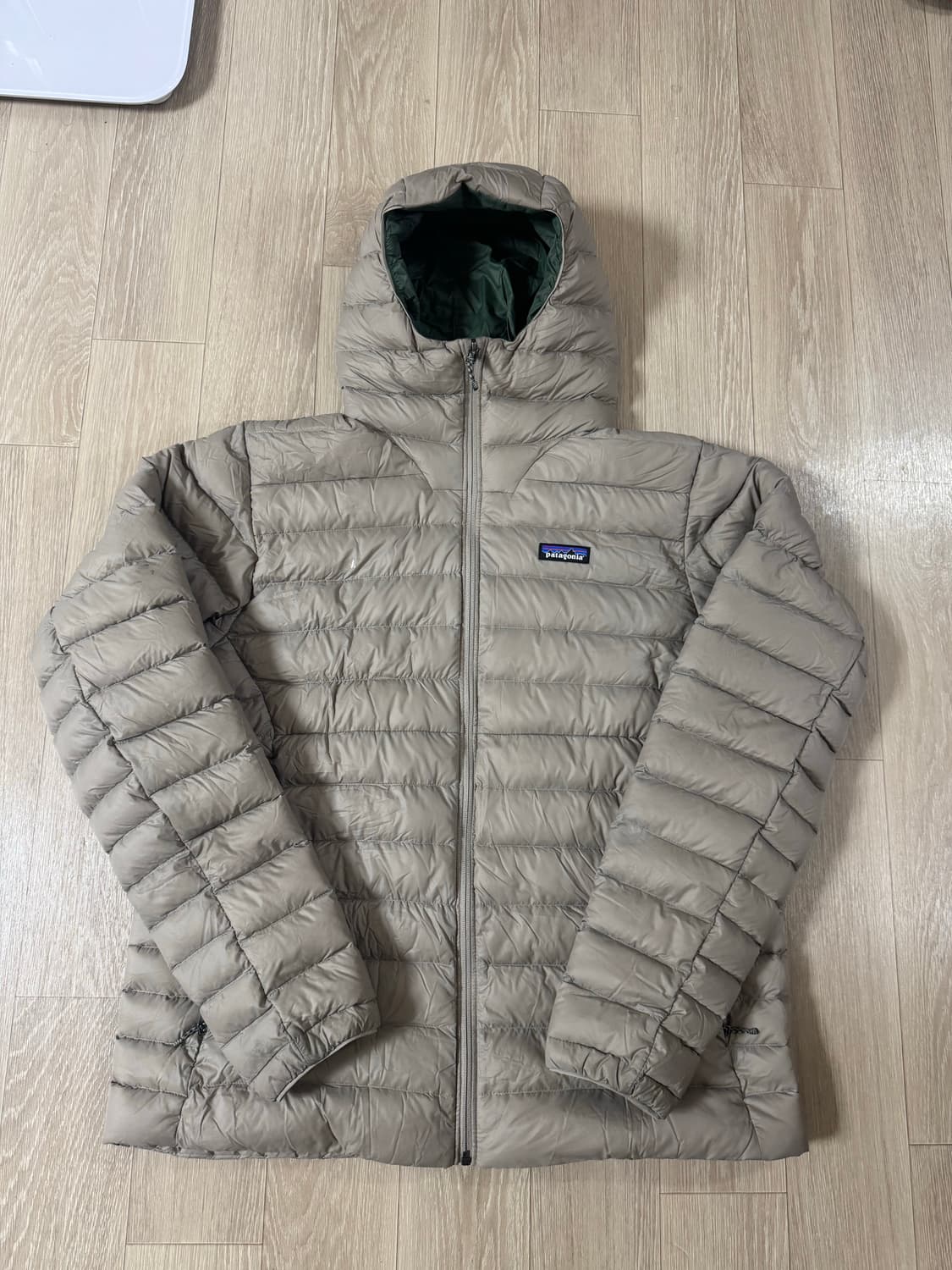 L 파타고니아 다운스웨터 후디 씨버드그레이 상품이미지1