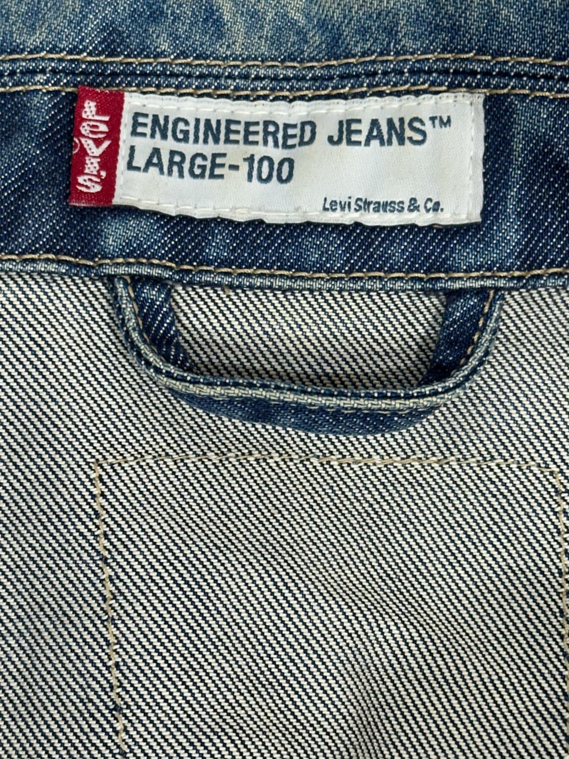 리바이스 중청 엔지니어드 진 데님 자켓 100 상품이미지7