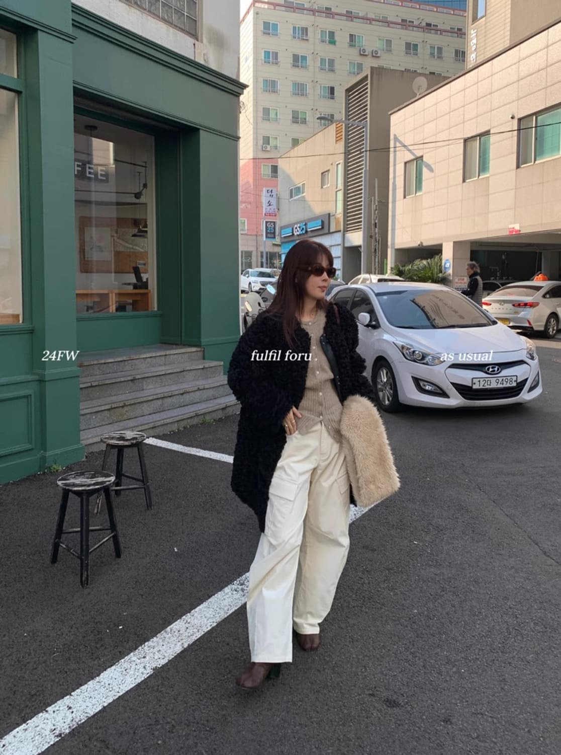 FFU 퍼 코트 무스탕 상품이미지6