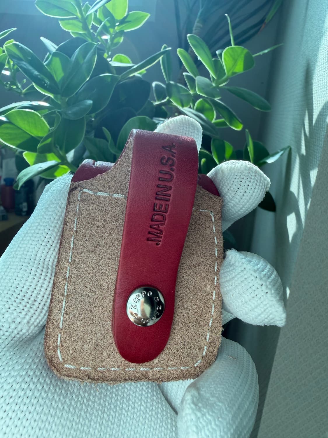 오리지널 zippo 라이터 가죽 케이스 상품이미지4