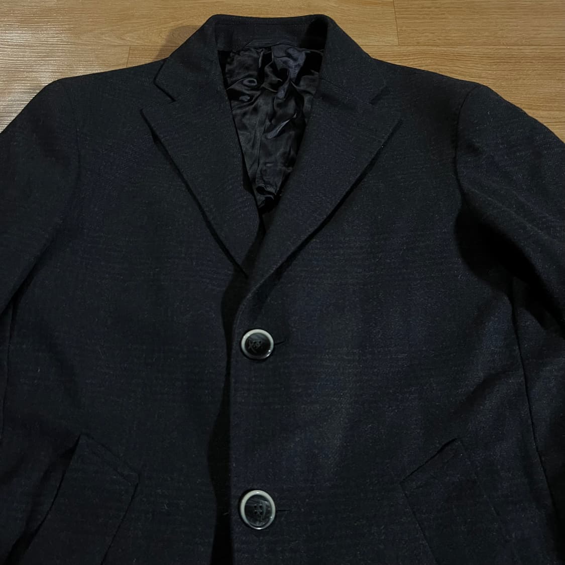 [95] 보기 밀라노 글렌체크 울코트 상품이미지2