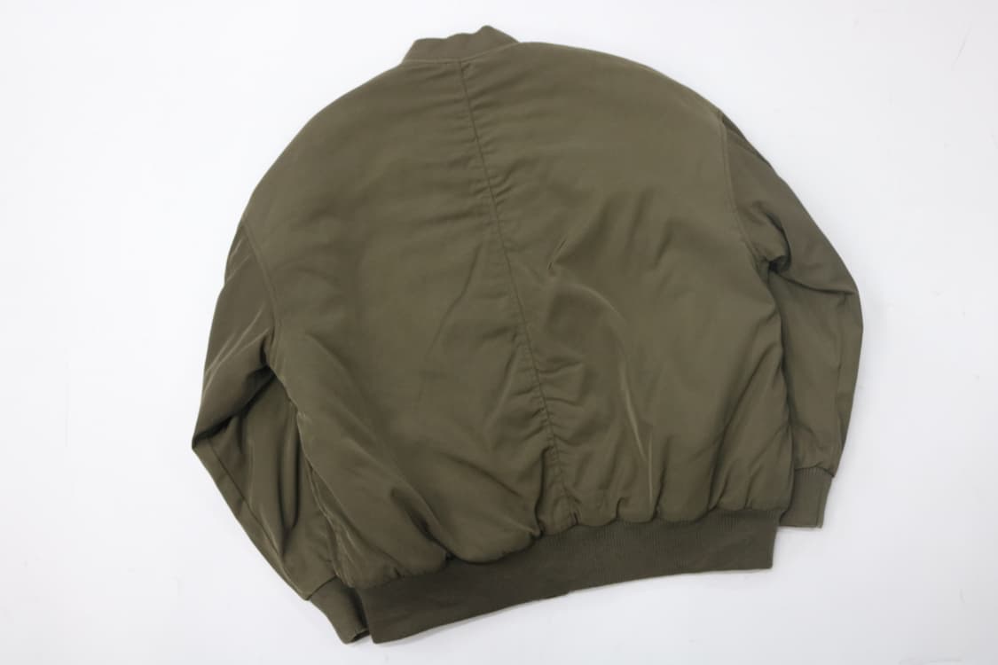 빈티지 카키 퀼팅 안감 항공점퍼 MA-1 (M) 상품이미지6