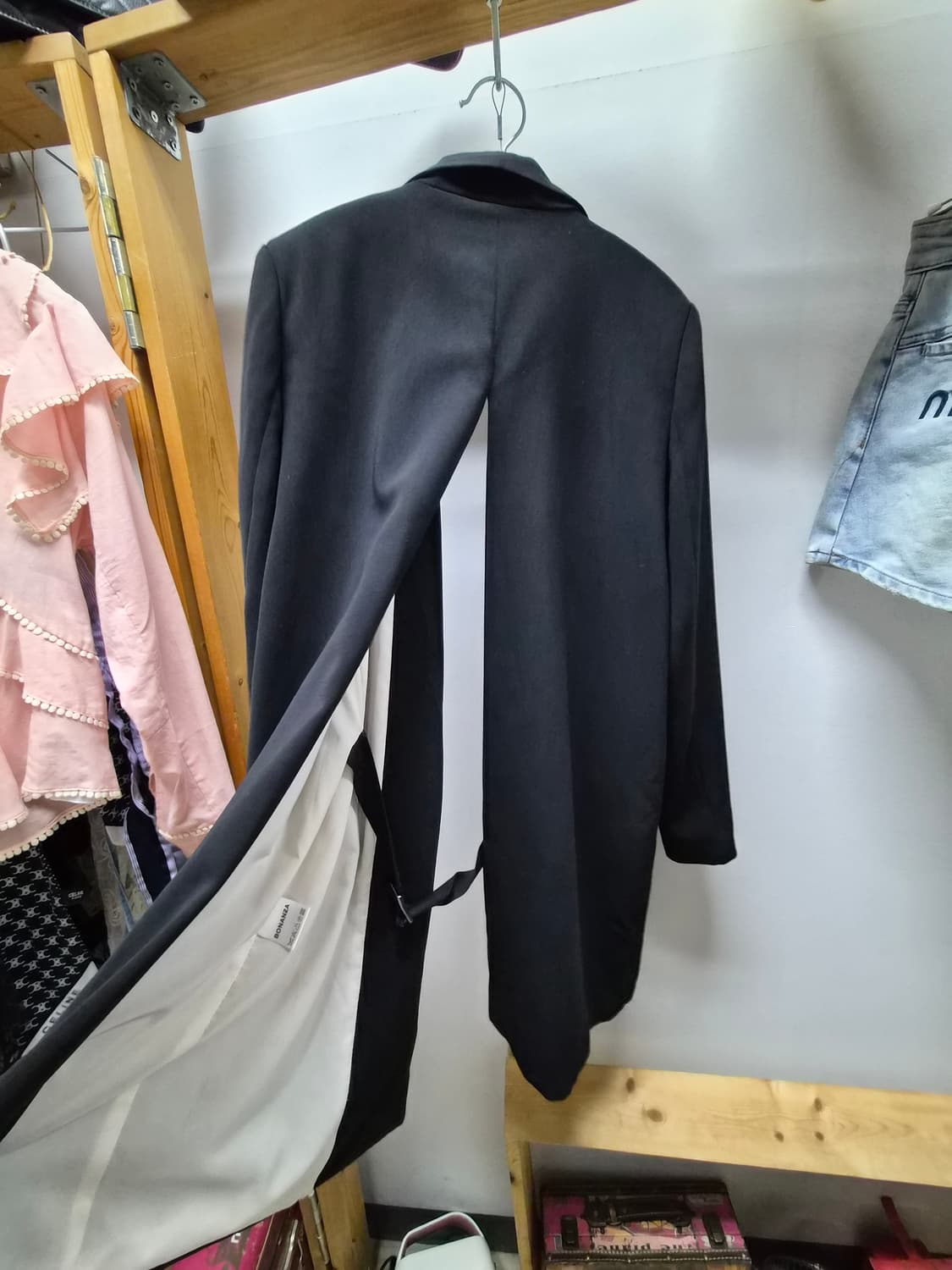 celebrity 백트임 춘추 롱자켓 상품이미지1